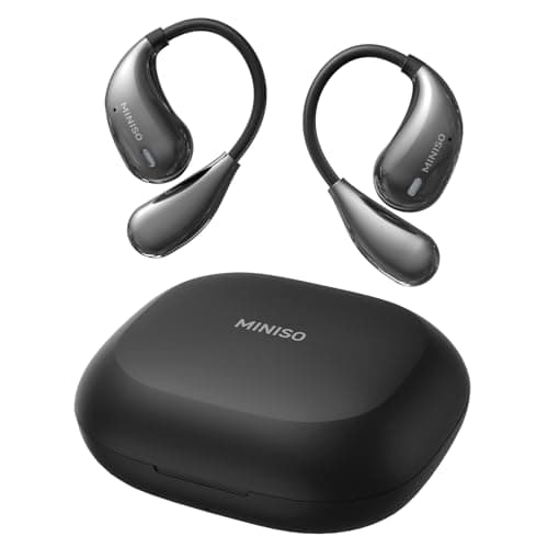 MINISO X33 AI Translation Earbuds for Travel & Business Fit iOS & Android 135 Languages Open Ear Translating Headphones