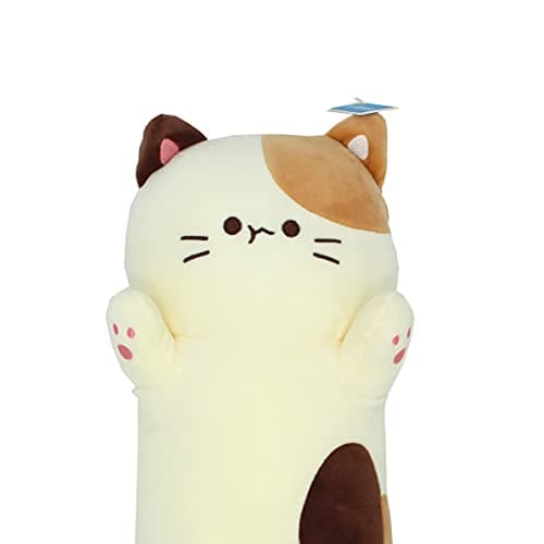 Very Soft Cat Long Hugging Pillow Plush Kitten Kitty Stuffed Animals for Snuggling
| Milky White Soft Hugging Pillow Pl