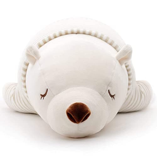 Niuniu Daddy 15" Weighted Polar Bear Toy for Kids Christmas Gift
Niuniu Daddy 15" Large Plush Polar Bear for Hugging and
