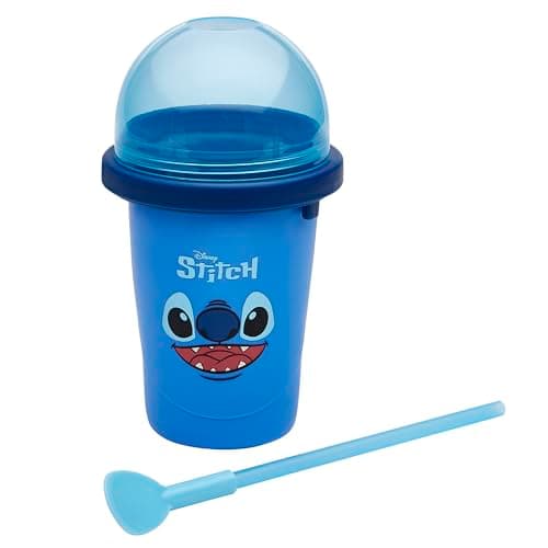 Disney Stitch Chill Factor Original Slushie Maker Cup for Kids and Adults Makes Frozen Drinks and MORE