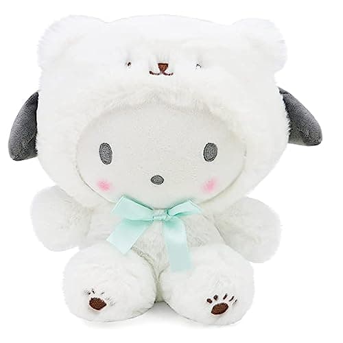 Kawaii White Bear Cross-Dressing Series Plush Soft Doll (A)  
Soft Plush Bear Stuffed Animal Gifts for Girls Kids (A)