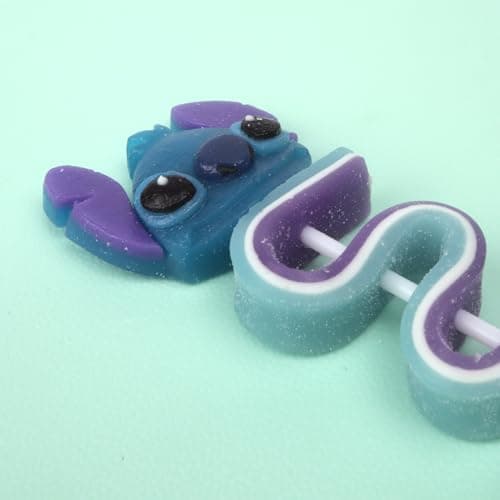 Lilo & Stitch Character and Sour Gummy Skewers for Kids' Fun Snacking, Party Favors, 4 Count Box
| Lilo & Stitch Sour B