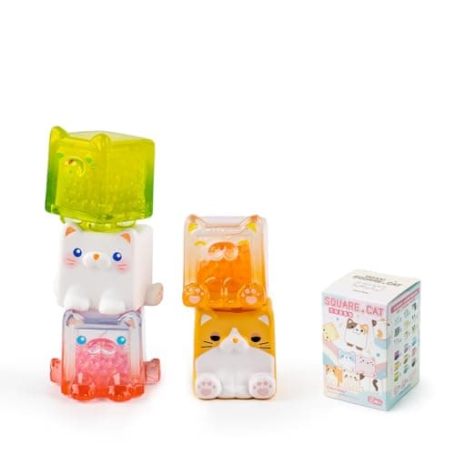 BEEMAI Square Cat Series Blind Pack for Kids Collectible Toys Birthday Gifts
| BEEMAI Square Cat Series Blind Pack Rand