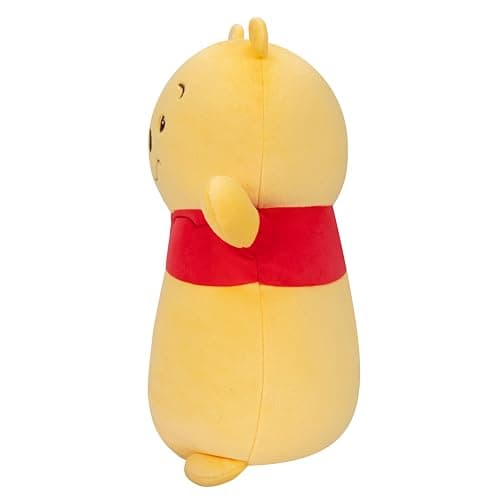 Squishmallows Disney Original Winnie The Pooh HugMees 10-Inch Ultra Soft Plush Toy for Kids & Adults - Medium Size