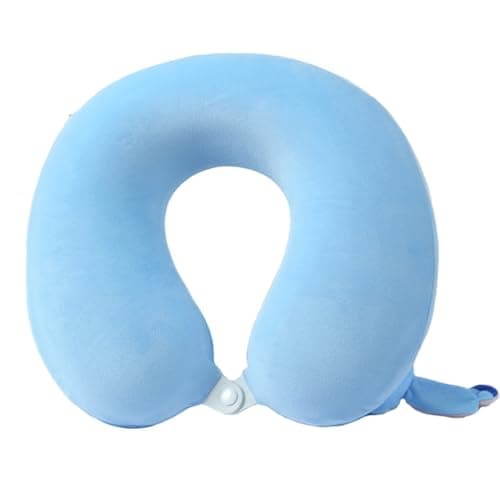 MINISO Disney Stitch Dinner Party Collection Memory Foam Neck Pillow (Stitch) Travel Companion for Airplane Passengers L