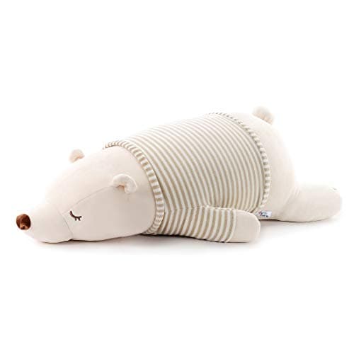 Niuniu Daddy 15" Weighted Polar Bear Toy for Kids Christmas Gift
Niuniu Daddy 15" Large Plush Polar Bear for Hugging and
