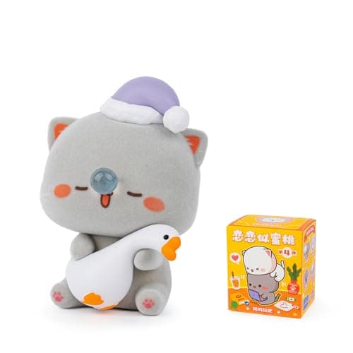 BEEMAI Mitao Cat Love Is Like A Peach Series Collectible Toys For Cat Lover Gift Baskets
| BEEMAI Mitao Cat Love Is Lik