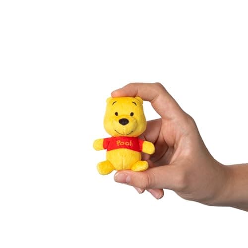 Winnie The Pooh and Pals 6 Pack Miniature Plush Figure for Kids Ages 4+ - Soft Suffed Animal Toy