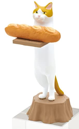 Kitan Club Cat Bakery Plastic Toy Blind Box Collectibles for Cat Lovers - Fun, Versatile Decoration - Made from Durable