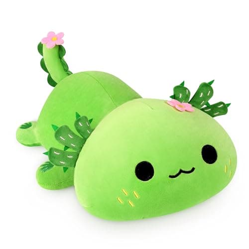 Onsoyours Cute Axolotl Plush, Soft Stuffed Animal Salamander Plush Pillow for Kids (Orange Axolotl, 13")  
Onsoyours Kaw