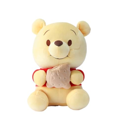 MINISO Winnie-The-Pooh Plush Toy Sitting Holding Biscuits Soft Cute Toy for Sleeping and Decoration
| MINISO Winnie-The