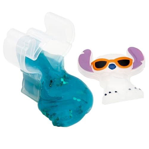 CRA-Z-Slimy Cool Blue Stitch Slime Toy for Kids-Glossy, Stretchy, Super Soft, Smooth Cool Blue Stitch Slime Gift for Boy