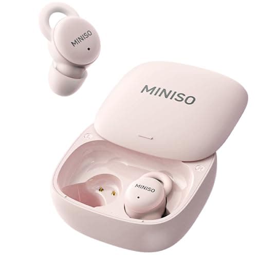MINISO X10 Bluetooth Noise Blocking Earbuds for Side Sleepers in BedComfortable Fit Bluetooth 5.4 Earphones for Sleeping