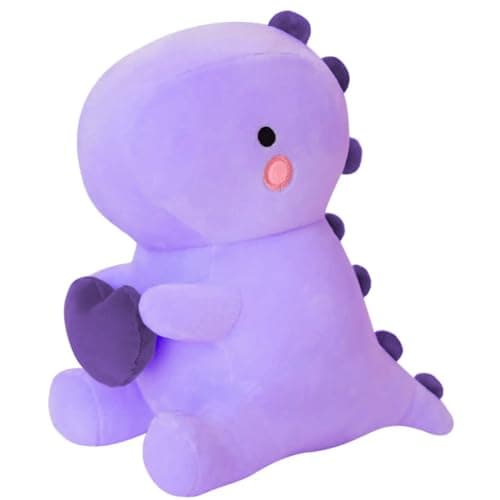 SQEQE Dinosaur Stuffed Animal for Her Boys Girls Girlfriend, Valentine Day Sweet Romantic Anniversary Birthday Gift(Pink