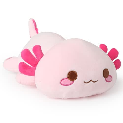 Onsoyours Cute Axolotl Plush, Soft Stuffed Animal Salamander Plush Pillow for Kids (Orange Axolotl, 13")  
Onsoyours Kaw