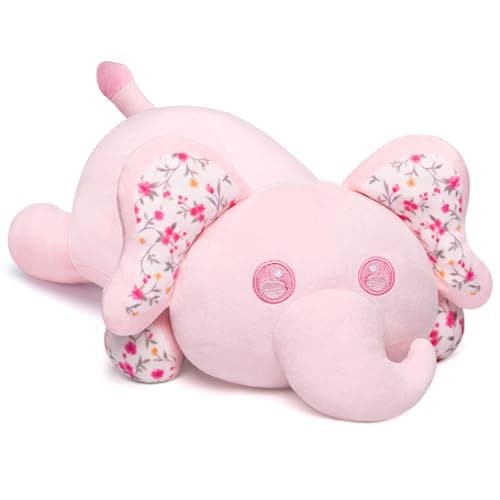 Cute Cow Plush Pillow, Kawaii White Cow Stuffed Animals for Kids & Girls