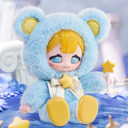 CALEMBOU Kawaii 7'' Eve Lynna Plush Doll Blind Box Strange Park Series Christmas Birthday Gifts