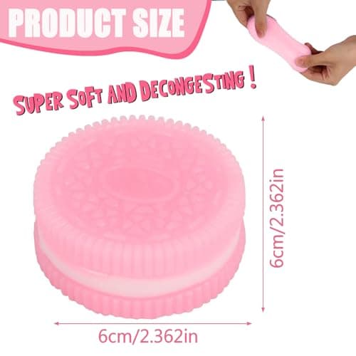 2025 New Stress Relief Toy, Ultra-Soft Decompression Venting Handmade Silicone Squishy, Perfect Desk Accessory for Anxie