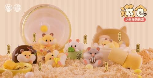 Flocking Rich Hamster Collectible Toys for Kids Birthday Gifts
Flocking Rich Hamster Cute Blind Box Bags for Kids Daily