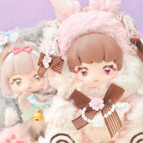 Calemboo Plush Blind Box Figures Ninizee Garden Poetry Series Mystery Box Gifts for Girls 7 Inches Cute Anime Plush Doll