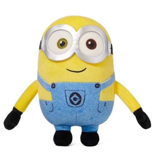 MINISO 8" Minions Stuffed Animals Plush Toys (Bob) for Kids and Girls Boys