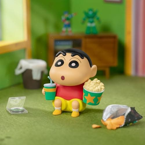 Crayon Shinchan Daily Life Series 3 1PC Action Figure Collectible Toy Birthday Gift for Kids Room Decor Desktop Decorati