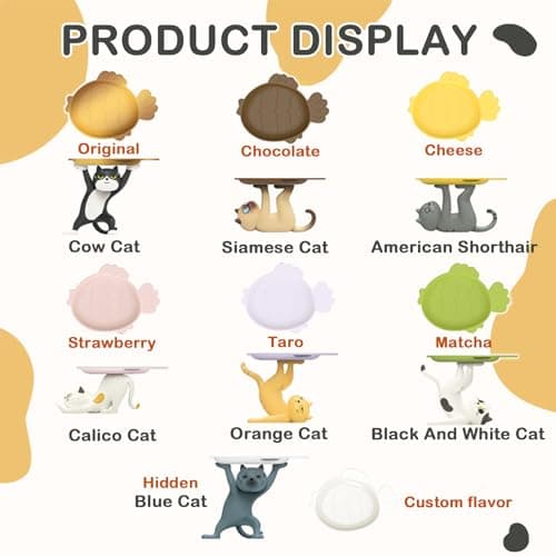BEEMAI Cat Stands Series 1PC Blind Box Random Design Cute Collectible Birthday Gifts for Cats
| BEEMAI Cat Stands Serie