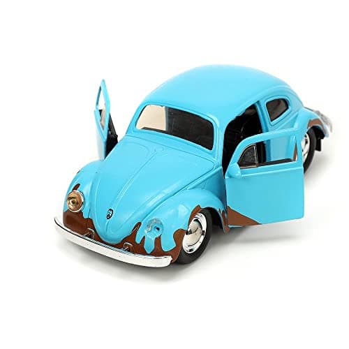 Jada Toys Disney Lilo and Stitch 1:32 Volkswagen Beetle Die-cast Car - For Kids and Adults