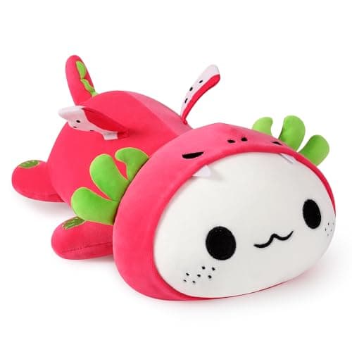 Onsoyours Cute Axolotl Plush, Soft Stuffed Animal Salamander Plush Pillow for Kids (Orange Axolotl, 13")  
Onsoyours Kaw