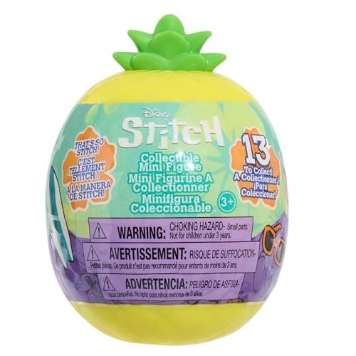 Disney Just Play Stitch Collectible Figures: Surprise 5 cm, Ages 3+, 13 to Collect