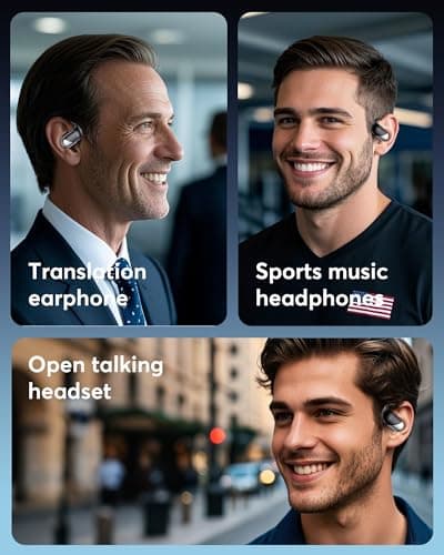 AI Translator Earbuds for Real-Time 144 Languages & Accents, iOS & Android Compatible, Spanish/English Audífonos Traduct