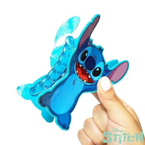 LUV HER Premium Butterfly Disney Stitch Character Large Hair Clip - Cute Hair Accessory for Toddlers - Perfect Birthday