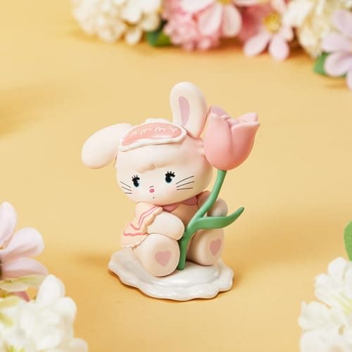 MINISO Mikko Flower Series Blind Box Figure Random Design Home Decor Gift for Adults