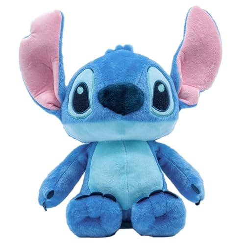 Disney Baby Lilo & Stitch Soft Huggable Stuffed Animal for Toddler Boys and Girls, Gift for Kids, Blue Stitch 15 Inches