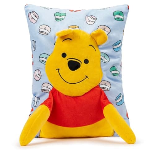 Jay Franco Disney Lilo and Stitch 3D Snuggle Pillow for Kids - Super Soft Blue Plush Pillow - Measures 15 Inches

Jay Fr
