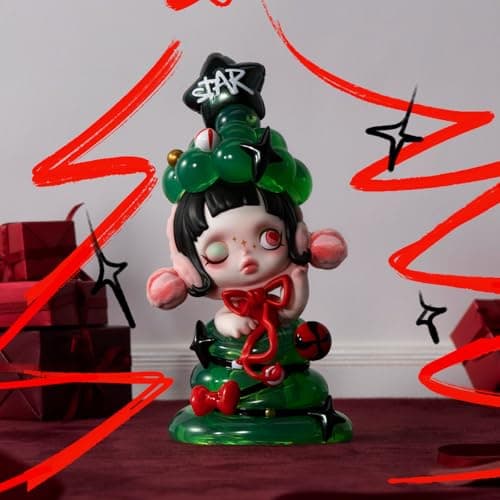POP MART SKULLPANDA Wishing Time Series Blind Box Figures, Home Decorations, Collectible Toys, Surprise Design Action Fi