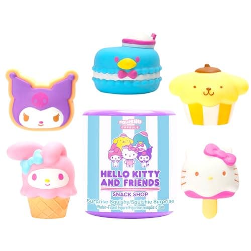 Hamee Sanrio Hello Kitty and Friends Cute Water Filled Surprise Capsule Squishy Toy - Birthday Gift Bag
| Hamee Sanrio
