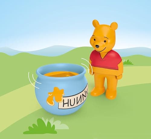Playmobil Junior Winnie The Pooh Disney Counter Balance Honey Pot for Kids Construction Play 16001 Hot Trend Toy