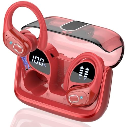 Wireless Earbuds with 75hrs Bluetooth 5.4 for Workout and Running
| Sport Bluetooth Earbuds with Noise Cancelling Mic f