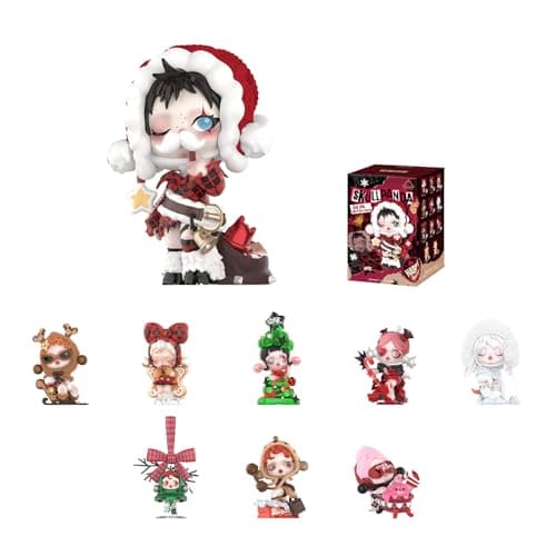 POP MART SKULLPANDA Wishing Time Series Blind Box Figures, Home Decorations, Collectible Toys, Surprise Design Action Fi