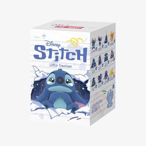 Pop Mart Stitch Little Emotions Collectible Blind Box Figure for Collectors and Anime Fans at Home or Office