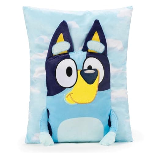 Jay Franco Disney Lilo and Stitch 3D Snuggle Pillow for Kids - Super Soft Blue Plush Pillow - Measures 15 Inches

Jay Fr