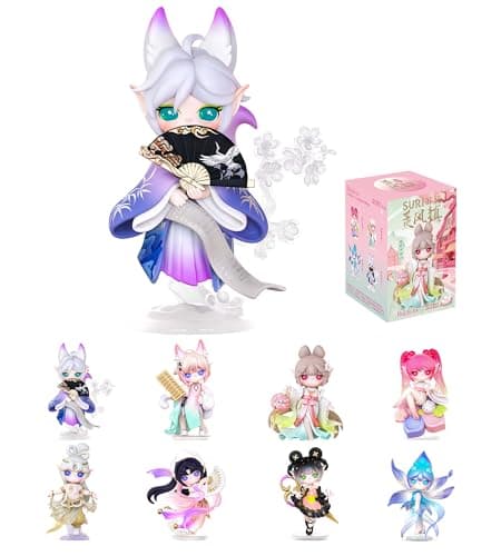 Rolife Blind Box Action Figure Toys-Suri Fairy Town - Cute Kawaii Mini Dolls |7" Collectables for Girls Boys Halloween B