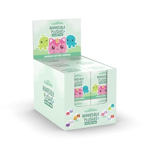 TeeTurtle Reversible Mystery Box Plushie - Kawaii Cuties Series - Surprise Soft Cute Stuffed Animal Blind Box  
TeeTurtl