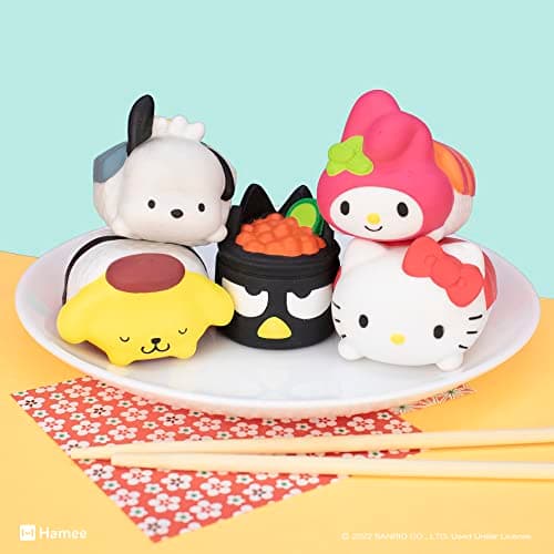Hamee Sanrio Hello Kitty and Friends Cute Water Filled Surprise Capsule Squishy Toy - Birthday Gift Bag
| Hamee Sanrio