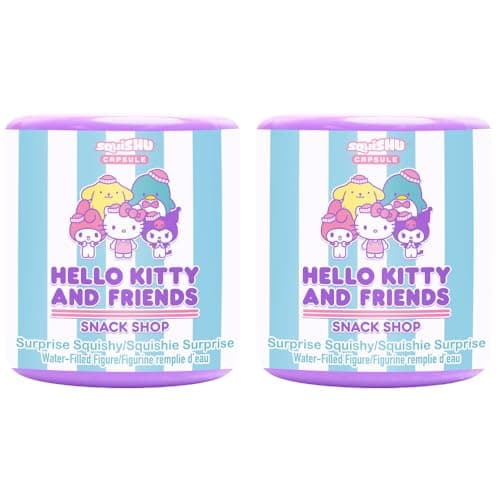 Hamee Sanrio Hello Kitty and Friends Cute Water Filled Surprise Capsule Squishy Toy - Birthday Gift Bag
| Hamee Sanrio