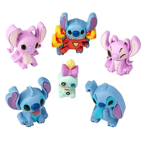 Stitch Surprise 3 Pack Mini Figure Erasers - Great for Back to School Kids Toy