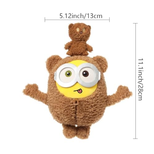 MINISO 11" Bob+Tim Costume Minions Plush Toy for Kids Boys Girls  
MINISO Cute Sleeping Bedding Stuffed Animals Kawaii P