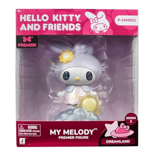 Hello Kitty and Friends 4" Premier My Melody Dreamland Figure - Ages 6+ - Officially Licensed Sanrio