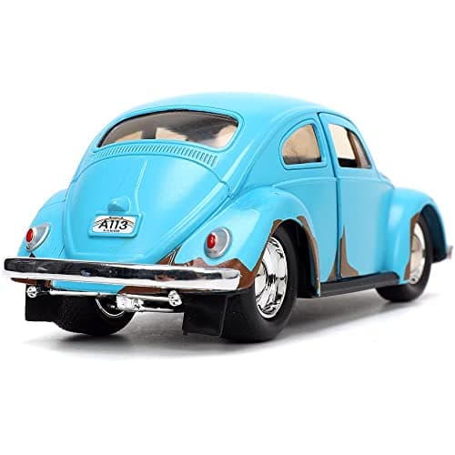 Jada Toys Disney Lilo and Stitch 1:32 Volkswagen Beetle Die-cast Car - For Kids and Adults